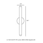 Kelly Wearstler Ebell LED Wall Sconce