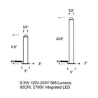 Kelly Wearstler Ebell Portable LED Table Lamp