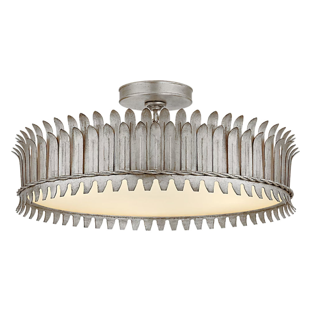 Visual Comfort Signature x Suzanne Kasler Leslie Semi Flush Mount
