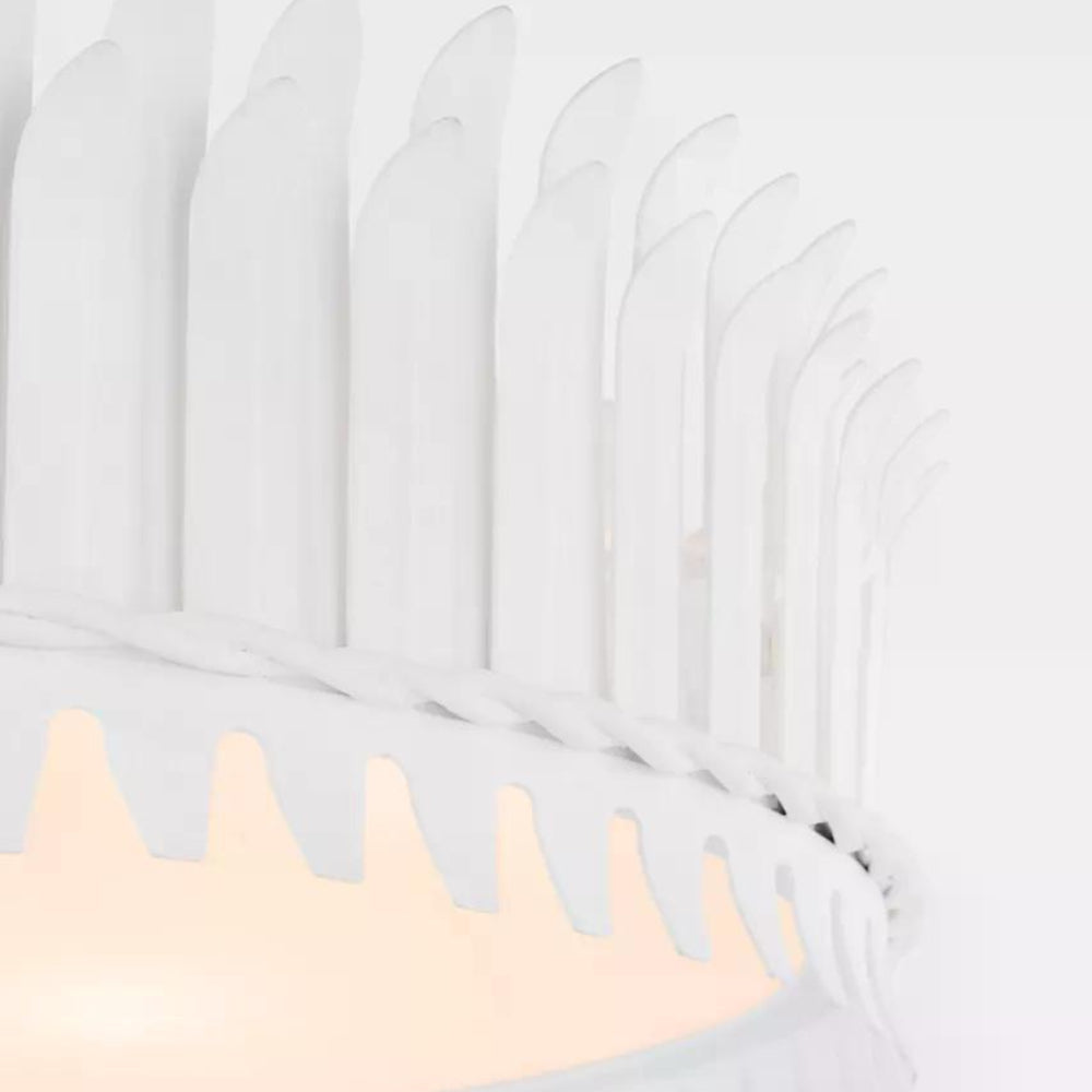Visual Comfort Signature x Suzanne Kasler Leslie Semi Flush Mount