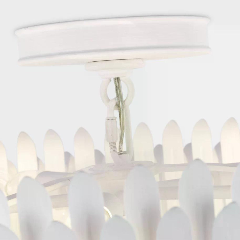 Visual Comfort Signature x Suzanne Kasler Leslie Semi Flush Mount