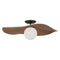 Windsor Smith x Visual Comfort Mahalo Semi Flush Mount  option Bronze
