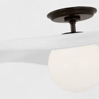 Windsor Smith x Visual Comfort Mahalo Semi Flush Mount