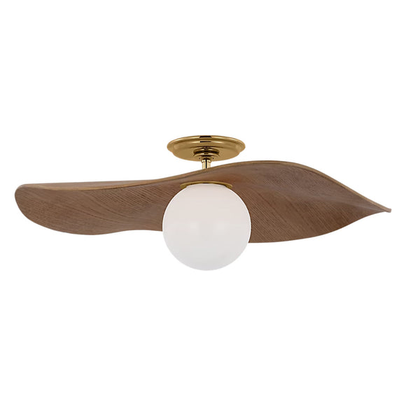 Windsor Smith x Visual Comfort Mahalo Semi Flush Mount