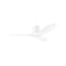 Maverick Smart Hugger Ceiling Fan  option Matte White / Matte White