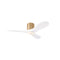 Maverick Smart Hugger LED Ceiling Fan  option Burnished Brass / Matte White