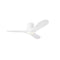 Maverick Smart Hugger LED Ceiling Fan  option Matte White / Matte White