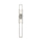 Mick De Giulio Duelle LED Wall Sconce  option Polished Nickel