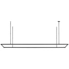 Mick De Giulio Stagger Halo LED Linear Pendant Light