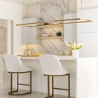 Mick De Giulio Stagger Halo LED Linear Pendant Light