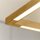 Mick De Giulio Stagger Halo LED Linear Pendant Light