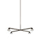 Sean Lavin Midrand Crystal LED Chandelier  option Bronze