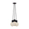 Sean Lavin Mina Alabaster LED Chandelier  option Black