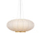 Visual Comfort Signature x Barbara Barry Paper Moon Pendant Light  option Soft Brass