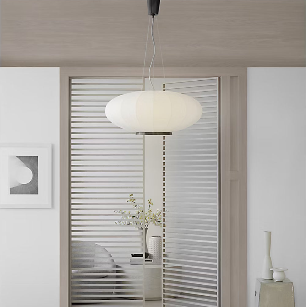 Visual Comfort Signature x Barbara Barry Paper Moon Pendant Light
