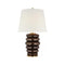 Visual Comfort Signature x Kelly Wearstler Phoebe Stacked Table Lamp  option Crystal Bronze