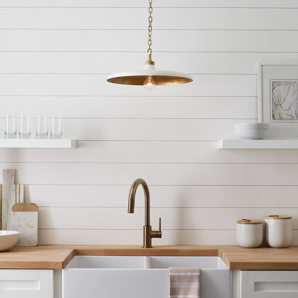 Visual Comfort Signature x Thomas O'Brien Piatto Pendant Light