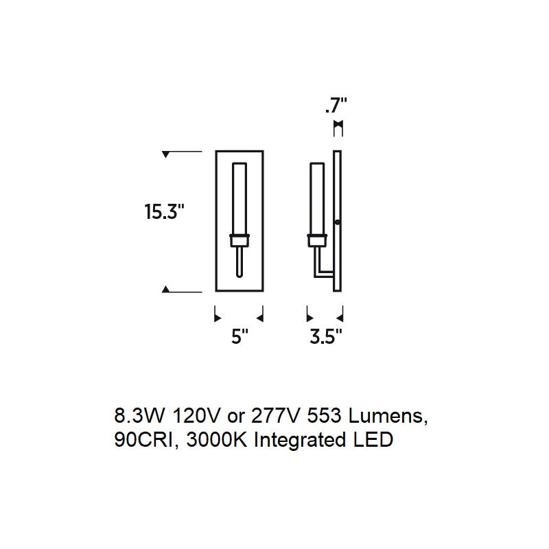 Sean Lavin Linger LED Wall Sconce
