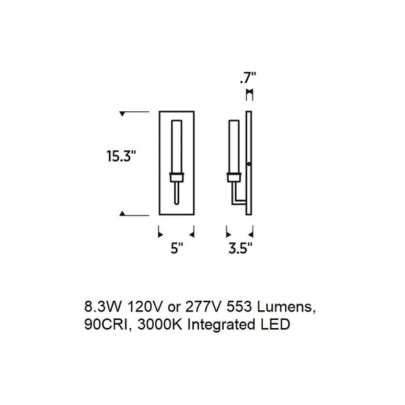 Sean Lavin Linger LED Wall Sconce