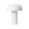 Sean Lavin Louver Portable Outdoor Table Lamp  option Matte White