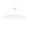 Sean Lavin Orbet LED Chandelier  option Polished Nickel