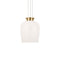 Sean Lavin Vetro Pendant Light  option Hand Rubbed Antique Brass