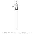 Sean Lavin Warren Outdoor Post Light