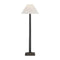 Visual Comfort Signature x Chapman and Myers Strie Table Lamp  option Aged Iron