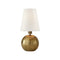 Visual Comfort Signature x Thomas O'Brien Tiny Terri Round Table Lamp  option Hand Rubbed Antique Brass