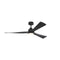 Trillium Smart LED Ceiling Fan  option Midnight Black / Midnight Black