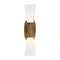 Visual Comfort Signature x Kelly Wearstler Utopia Double Bathroom Vanity Light  option Gild