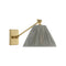 Visual Comfort Signature x Marie Flanigan Wimberley Single Library Wall Sconce  option Blue Linen
