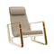 Cite Lounge Chair  option Ecru/Sand Leather