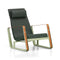 Cite Lounge Chair  option Grey/Jade Leather