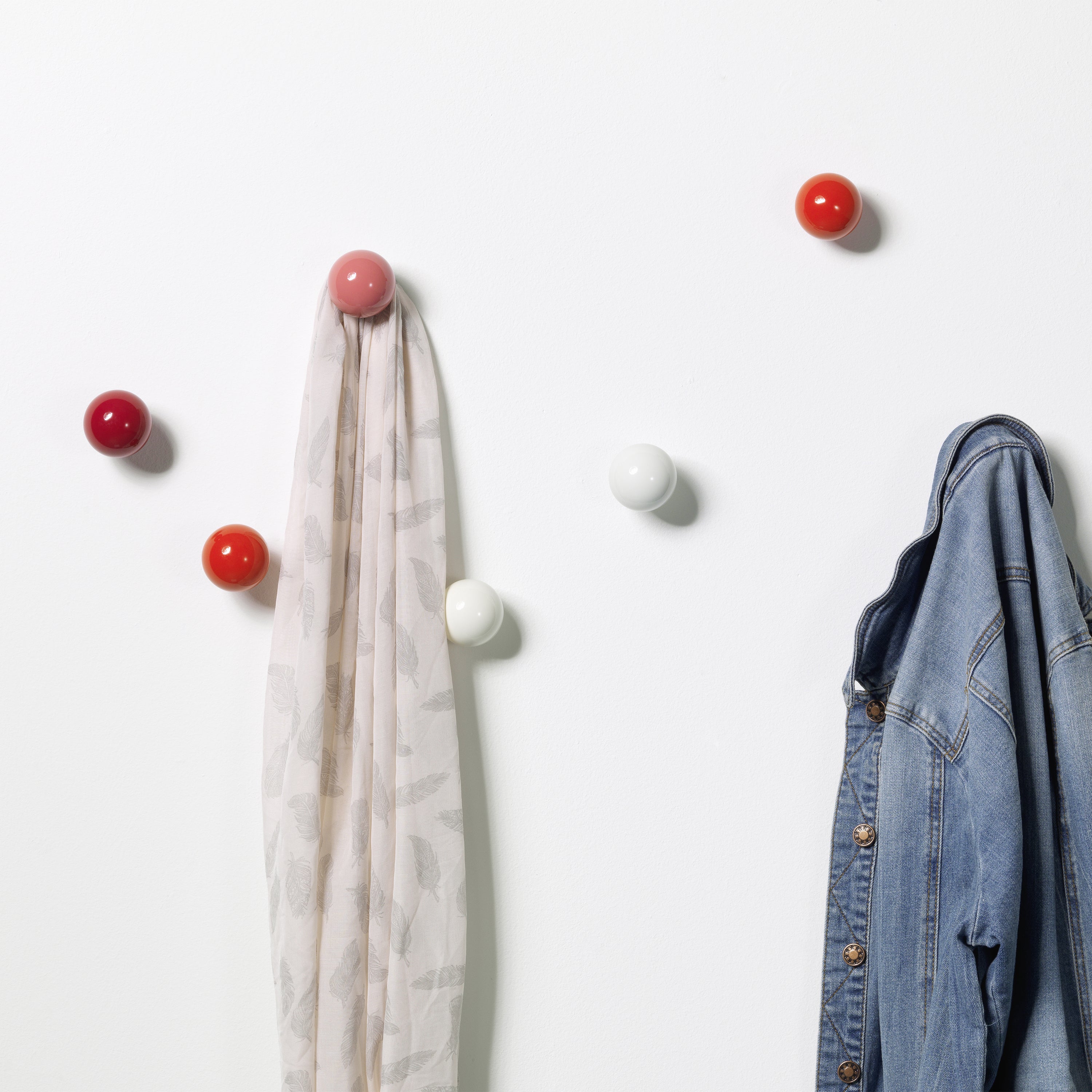 Vitra Coat Dots Wall Hooks (Set of 3) - 2Modern