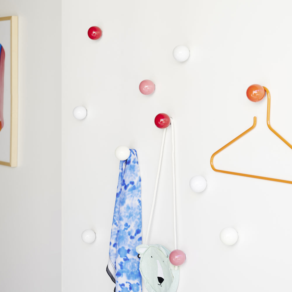 Coat Dots Wall Hooks (Set of 3)