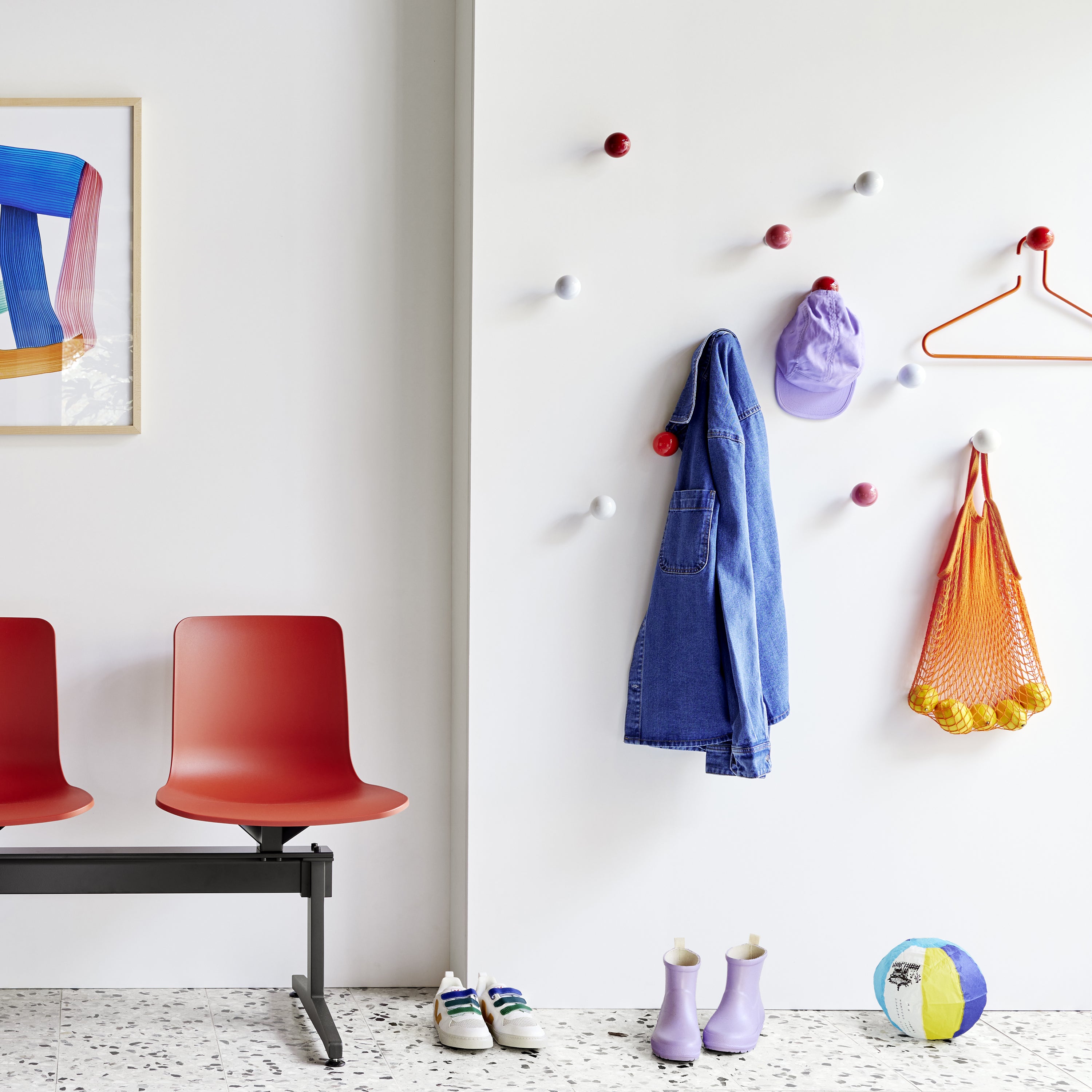 Vitra Coat Dots Wall Hooks (Set of 3) - 2Modern