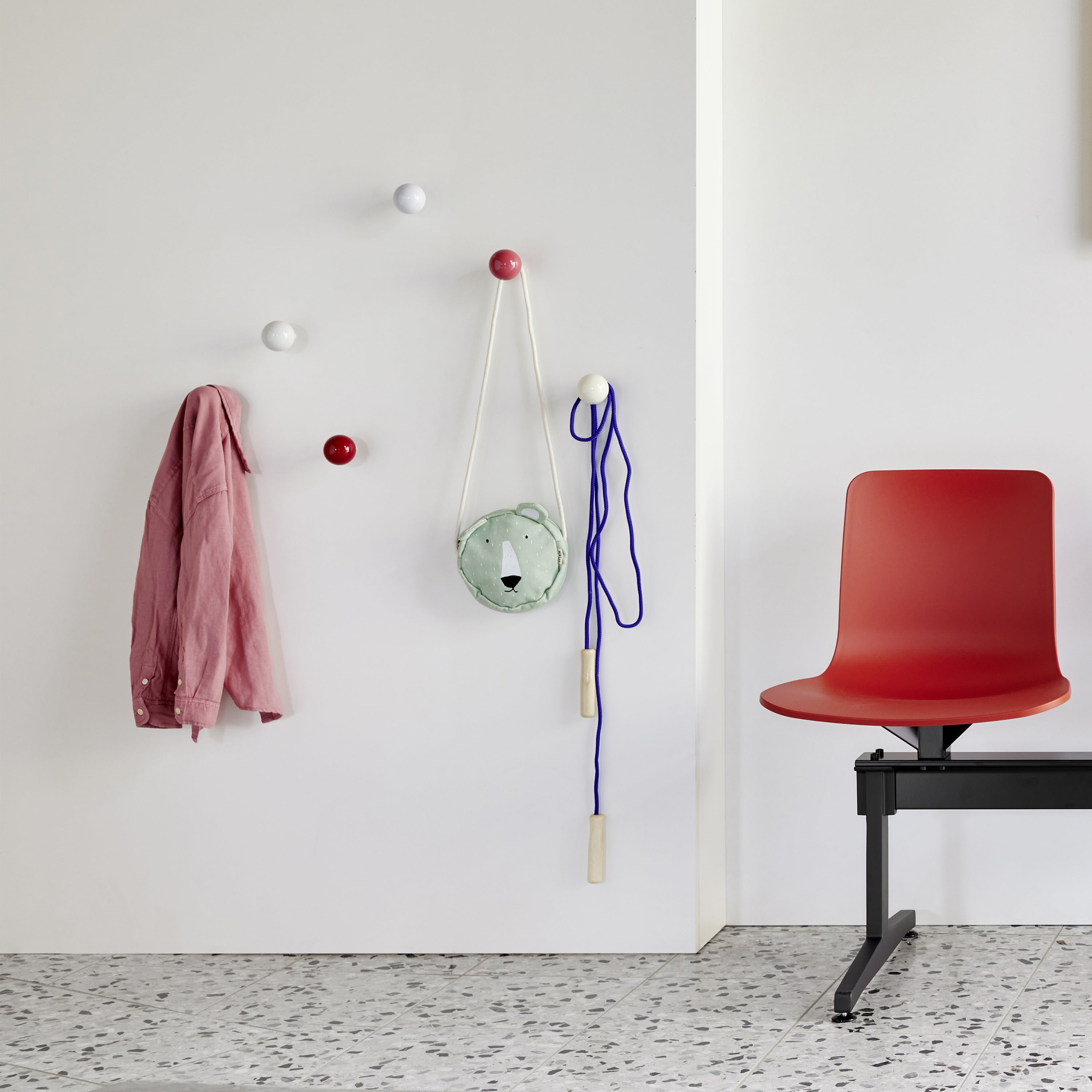 Vitra Coat Dots Wall Hooks (Set of 3) - 2Modern