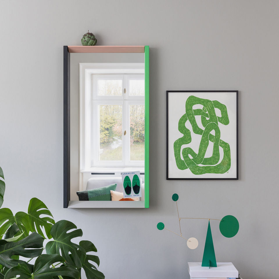 Colour Frame Mirror