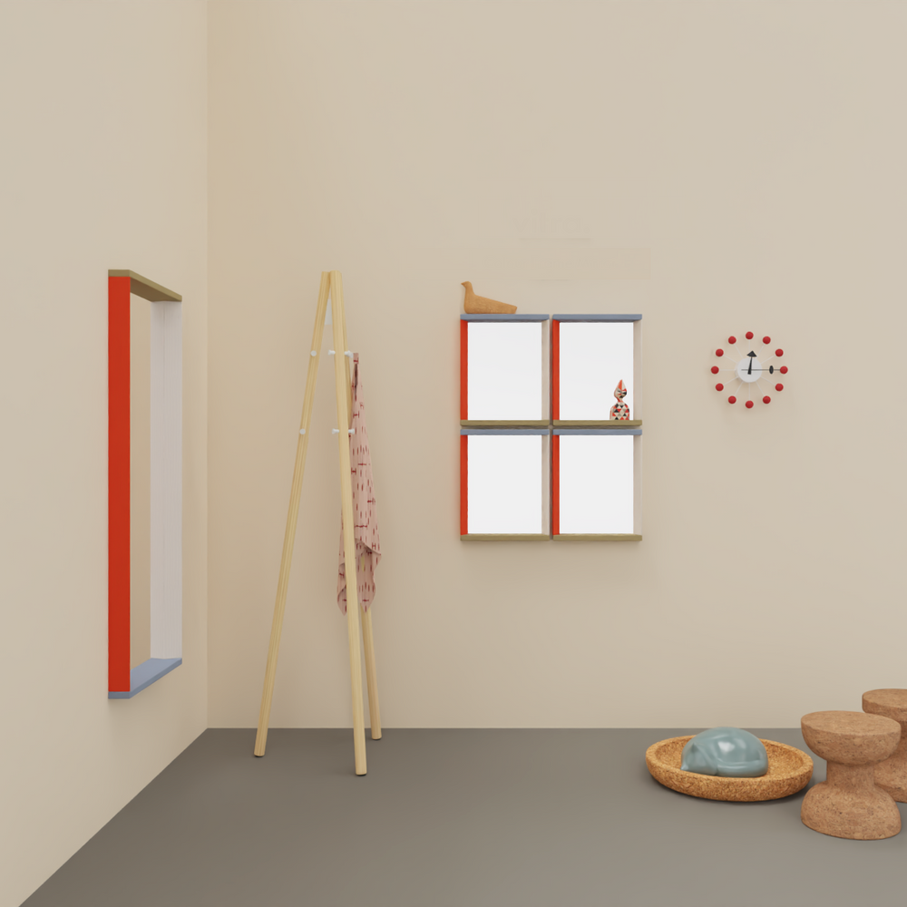 Colour Frame Mirror