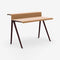 Courier Desk  option Dark Bordeaux