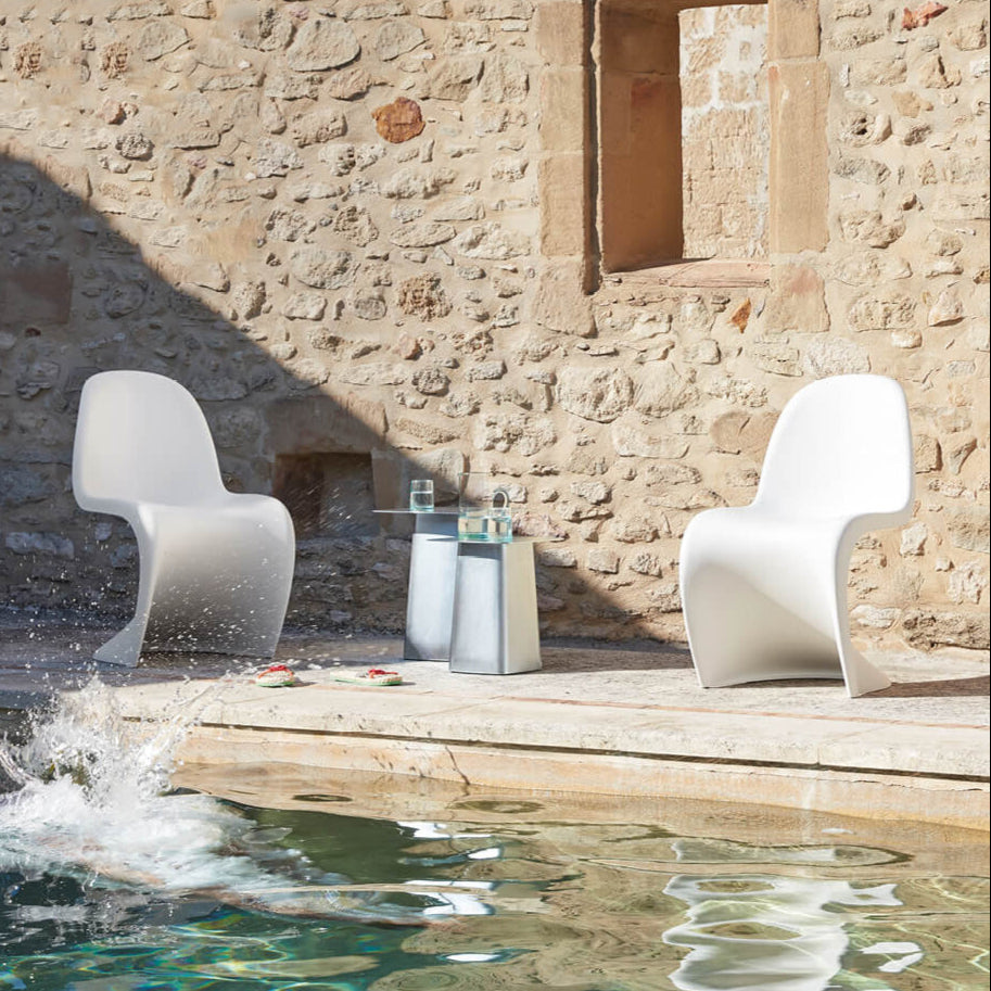 Metal Square Outdoor Side Table
