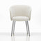 Mikado Dining Arm Chair  option Nubia Ivory / Pearl