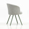 Mikado Dining Armchair  option Nubia Ivory/Forest/Mint Powder Coated