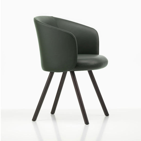 Vitra Mikado Dining Armchair with Wood Base - 2Modern