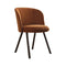 Mikado Dining Chair  option Iroko 2 Cognac