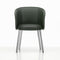Mikado Dining Arm Chair  option Polished Aluminum