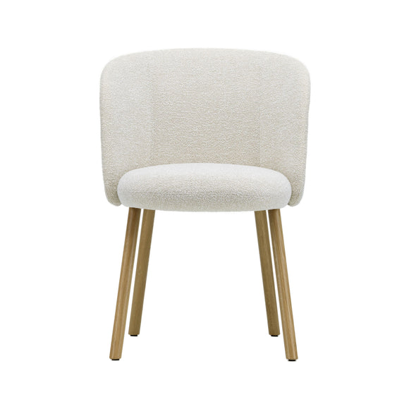 Mikado Dining Side Chair with Wood Base