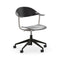 Mynt Plastic Task Chair  option Soft Light Powder Coated Aluminum