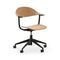 Mynt Plywood Task Chair with 5-Star Base  option Deep Black Powder Coated Aluminum